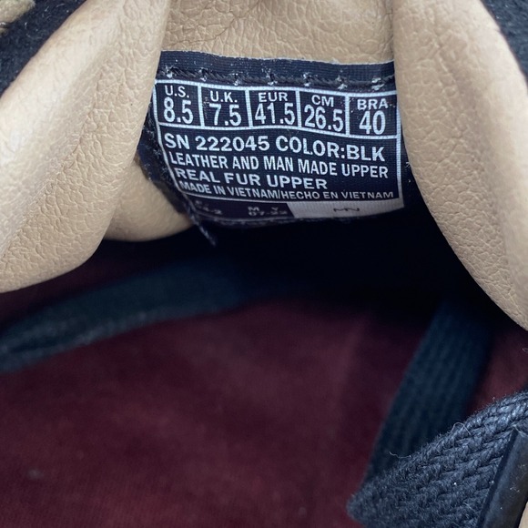 Skechers Mark Nason Palmilla Faux Leather Sneakers Men's Size 8.5 Black 68677 - Picture 14 of 16